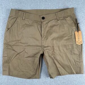 New Dakota Grizzly Gavin Mens Shorts Size 34 Dusky Green NWT